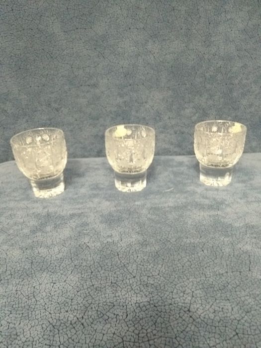Стаканчики ( рюмки) хрустальные. Советские