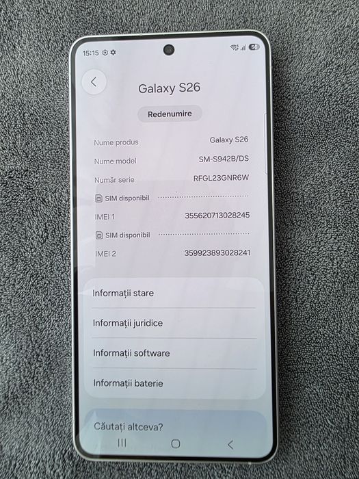 Samsung s26 512 gb Nou