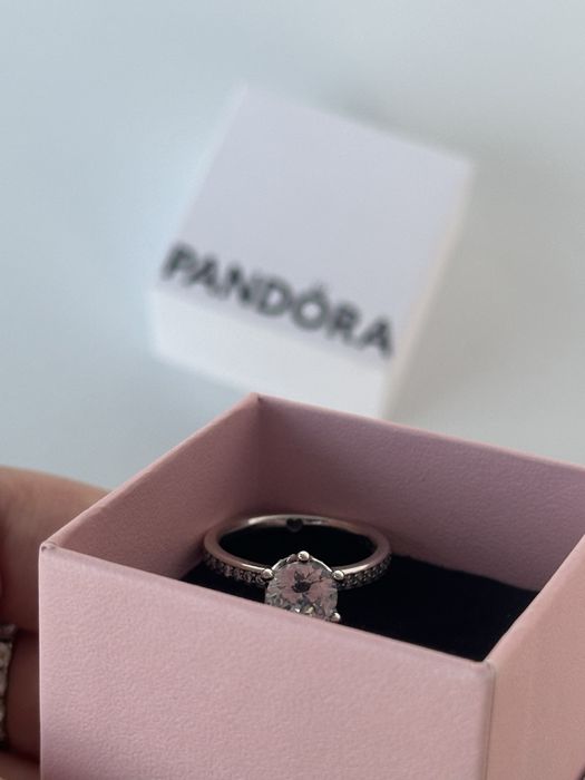 Inel Pandora cu coroană stralucitoare