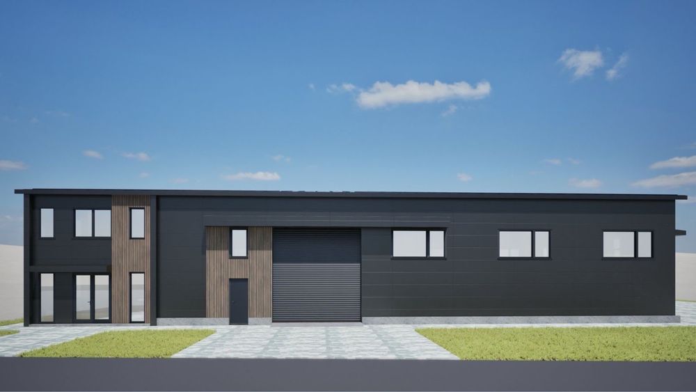 Teren Industrial 1.500 mp + Autorizație Construire Hală 590 mp | E576 Apahida | Lângă RAR și Aeroport
