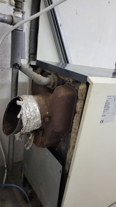 Котел 49kw на дърва твърдо гориво