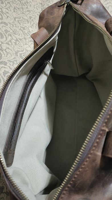 Сумка из воловьей кожи