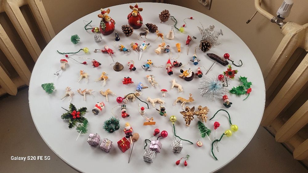 Винтидж декоративен коледна украса за елха