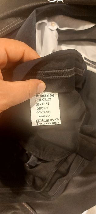 Costum Gherasos bleumarin inchis(  aproapenegru)