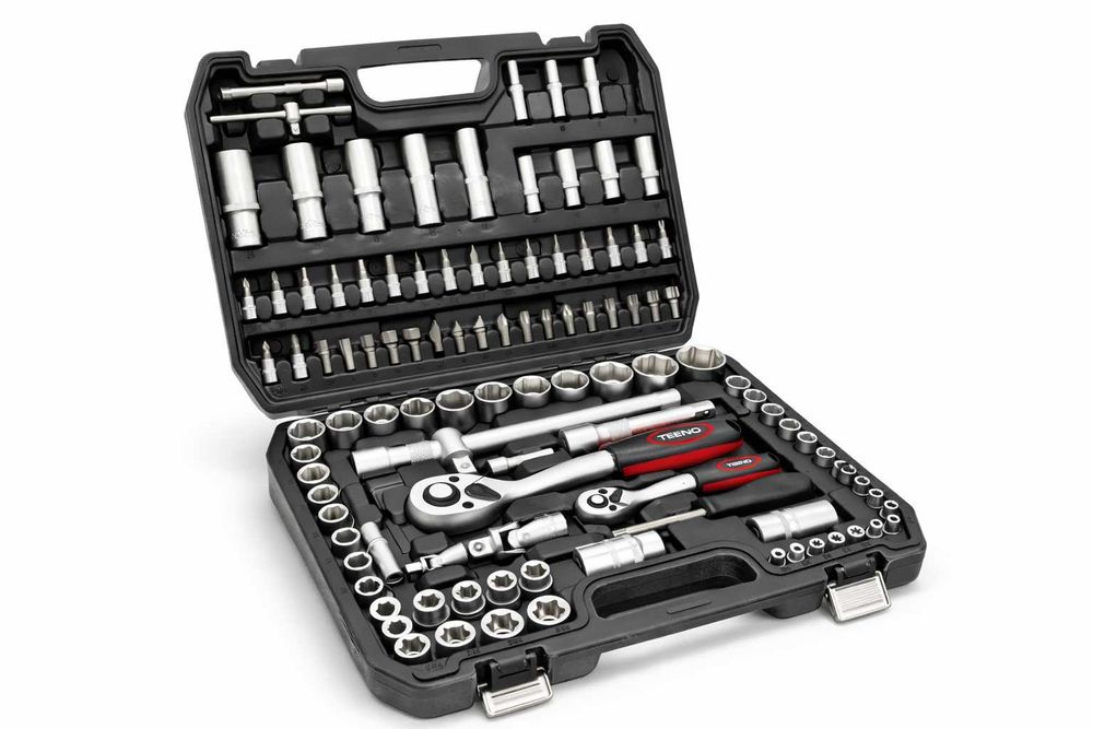 Trusa chei tubulare 108 piese profesionala completa