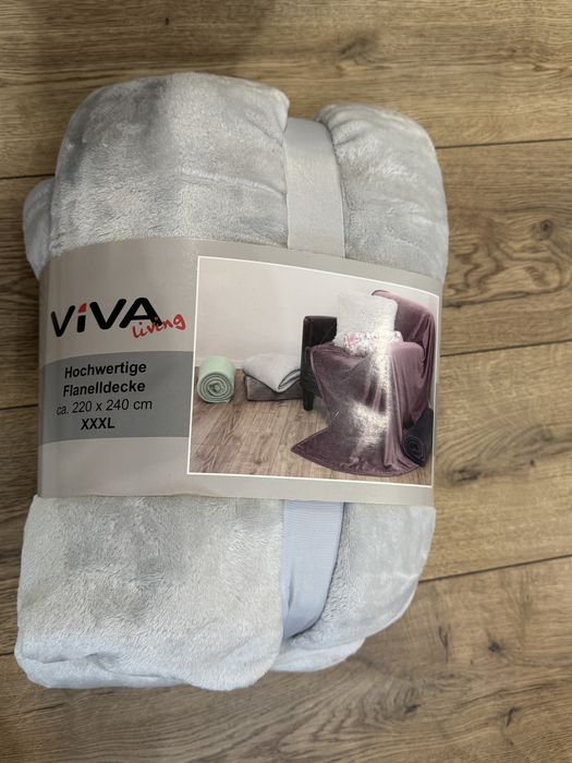 Одеяло, XXXL, 220X240, цвят сив