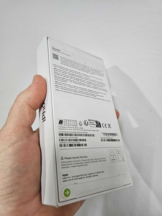 Iphone 16e 128 gb neverlock nou la cutie Garantie 1 an.