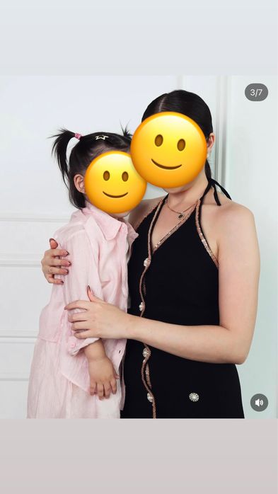 Продается мини черное платье