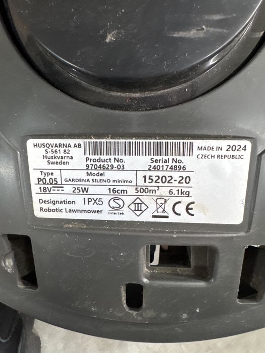 Robot de tuns iarba gardena Sileno minimo 500mp