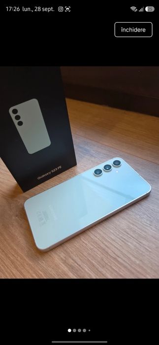 Telefon samsung galaxy S23 FE 256gb mint green