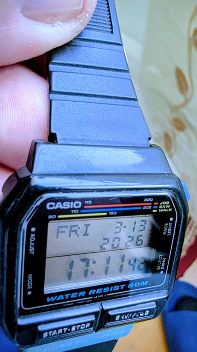 Ceas Vintage Casio EXW-50 Exercise Walker – Model 611 – Japan T