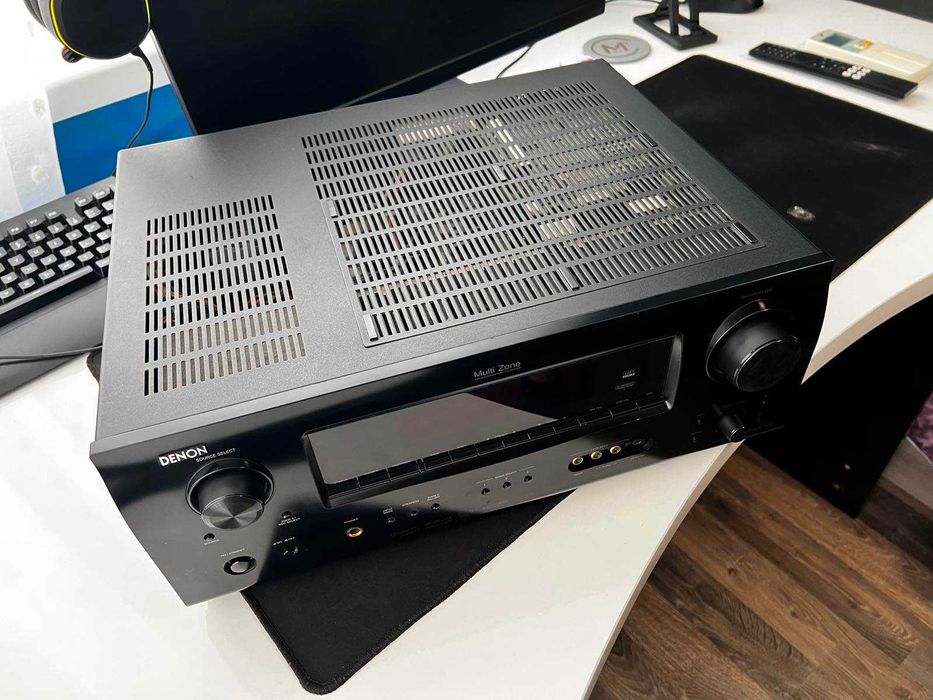 Denon AVR-1909 7.1 ресийвър – перфектен, Audyssey, дистанционно