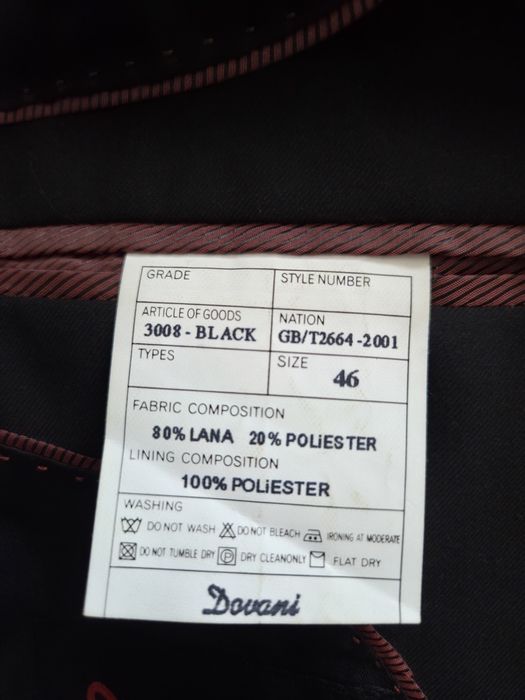 Costum sacou + pantaloni Dovani
