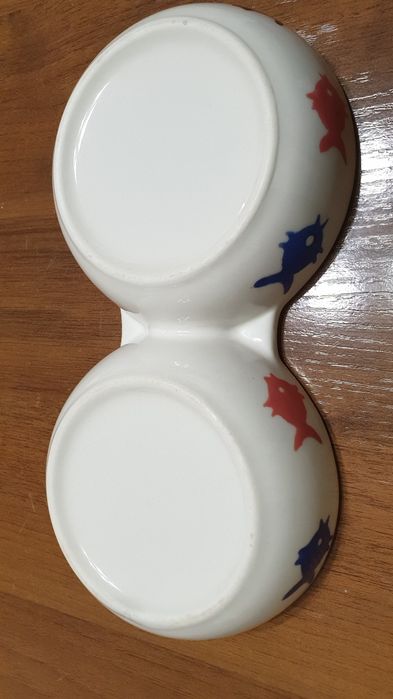 Керамическая миска для кошки