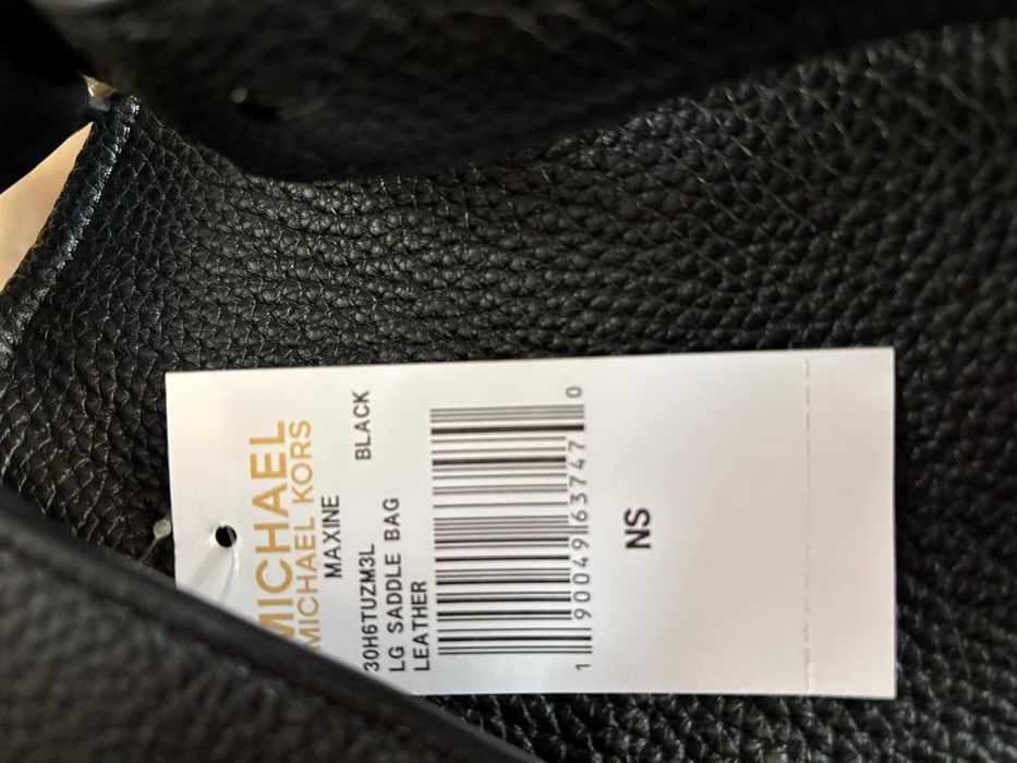 Michael Kors Maxine нова чанта през рамо от телешка кожа