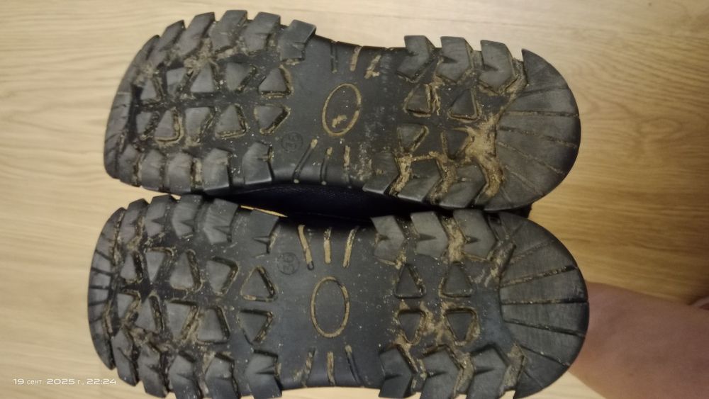 Зимни кожени ботуши, размер 36, естествена кожа