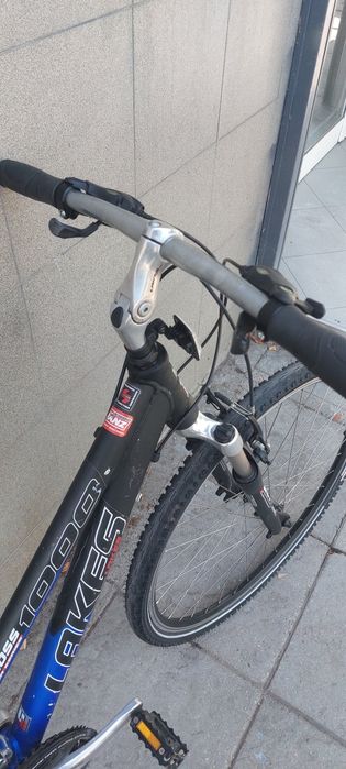 Продавам немски алуминиев велосипед 28 цола,46 см