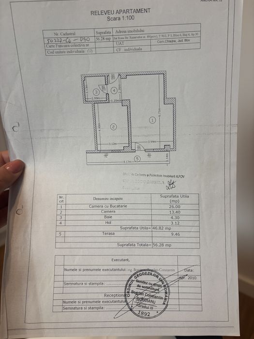 Vanzare Ap.2 camere, Rezervelor 89, Militari Residence