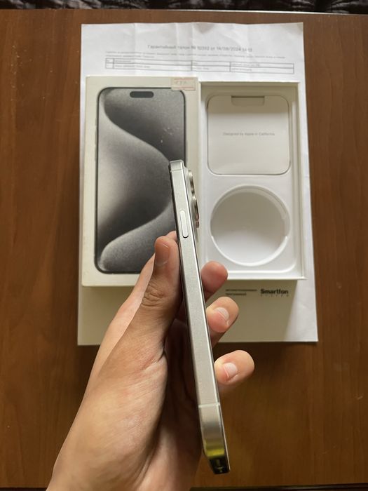 Iphone 15 pro max 256 100% идеал айфон 15 про макс