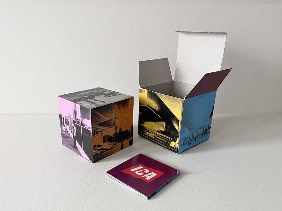 Арт кубче ICA Boston - отлично състояние