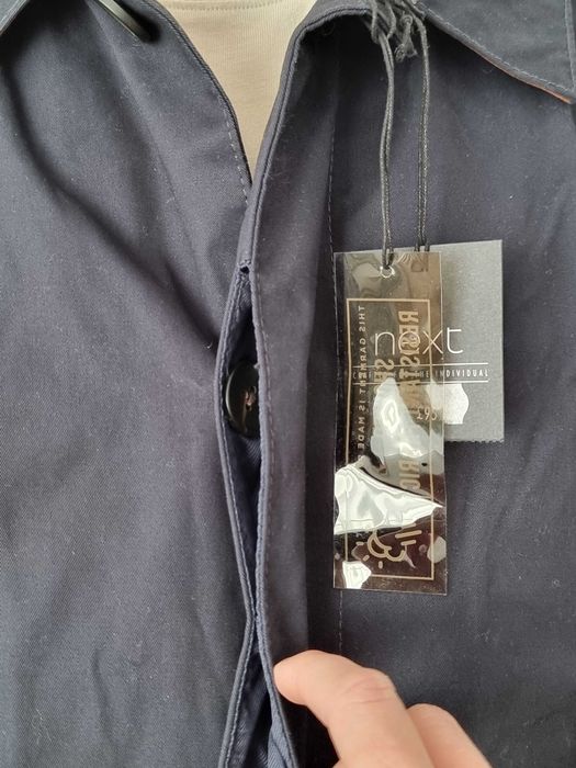 Geaca barbati NEXT noua cu eticheta, M, jacheta eleganta bleumarin