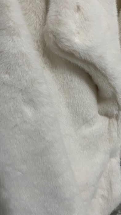 Шуба новый белый
