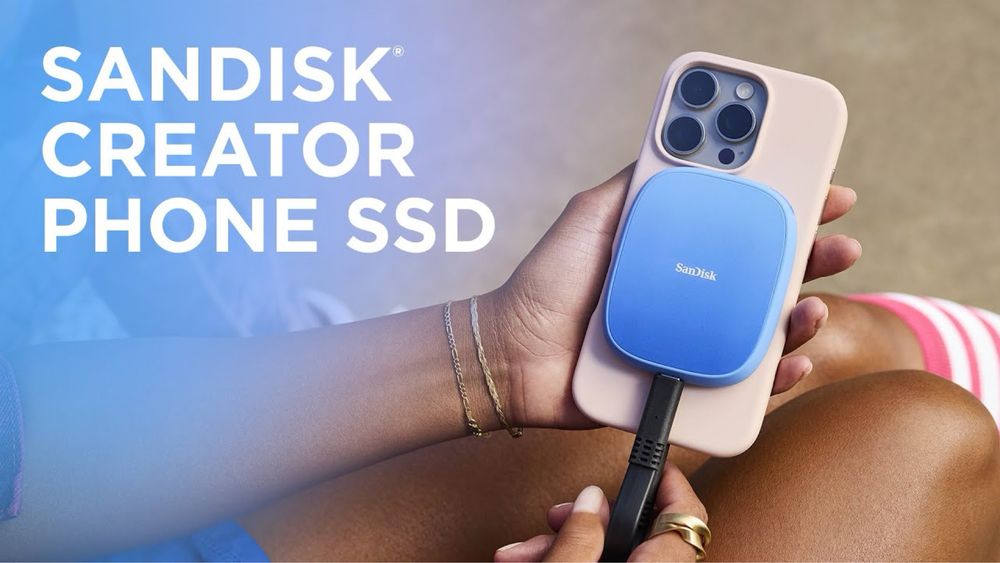 SanDisk Creator Phone SSD MagSafe & Android 1TB 2TB