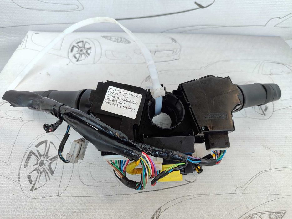 Ansamblu manete comenzi volan + spiră Subaru Legacy 27582AJ000 2009 / [2007-2009] / (5B3)