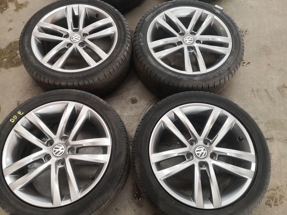 5х112 фолксваген шкода 5x112 volkswagen vw skoda 17 цола джанти оригинални
