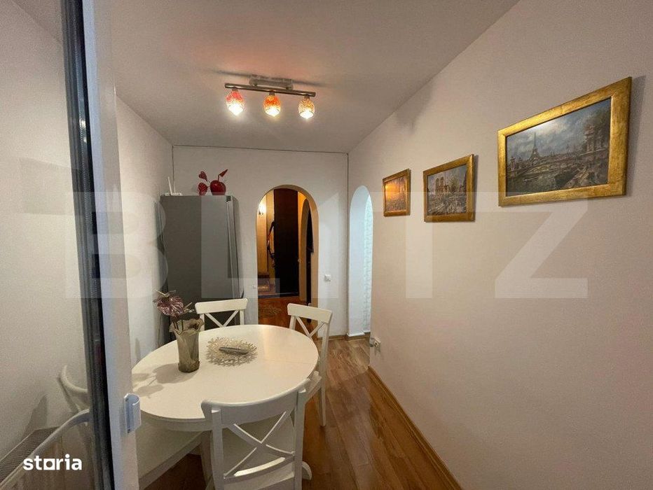 Apartament 2 camere, et 1,  mobilat si utilat, zona Piata Centrala