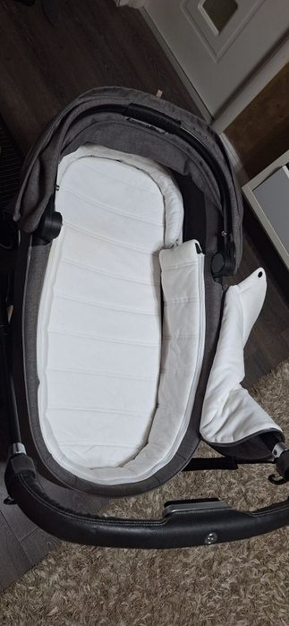 Cărucior Cybex Priam 3 în 1 Silver / Soho Grey – Cumpărat din Germania