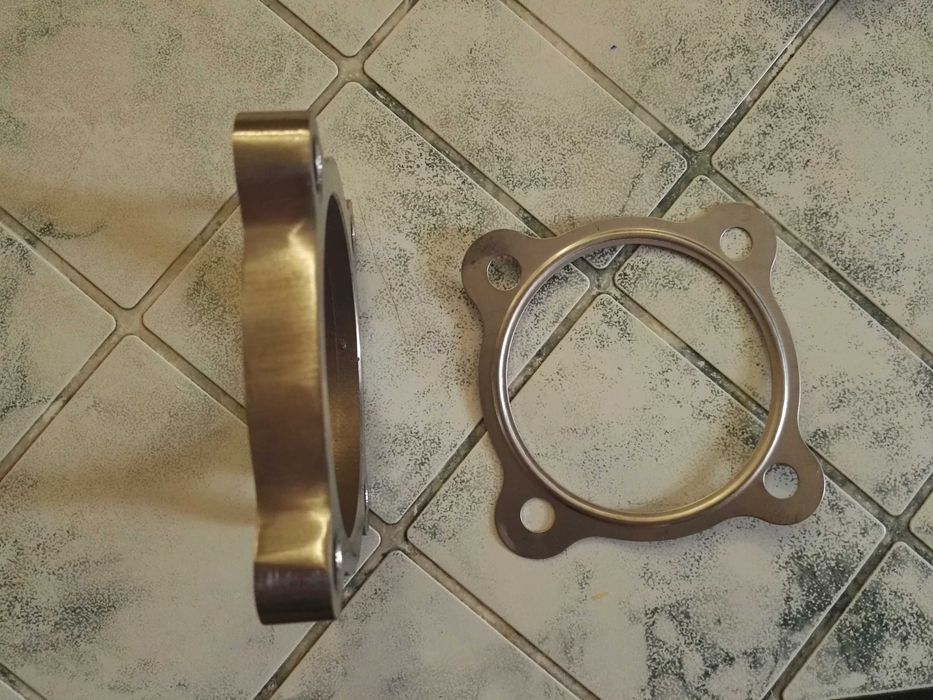 Даунпайп фланец, за турбо, GT30, GT35, GT3076, GT3582, неръждавейка