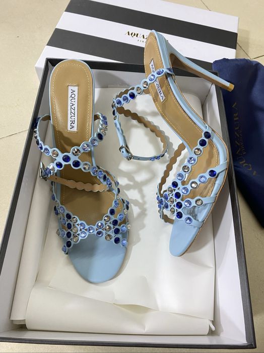 Sandale Aquazzura piele naturala pe comanda