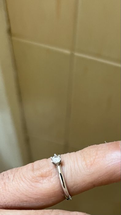 Inel logodna Sabrini aur 14 k