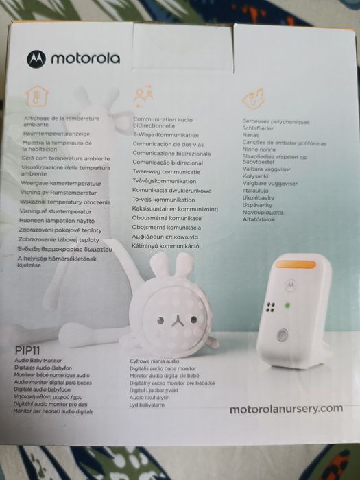 Motorola audio Baby monitor бебефон PIP11