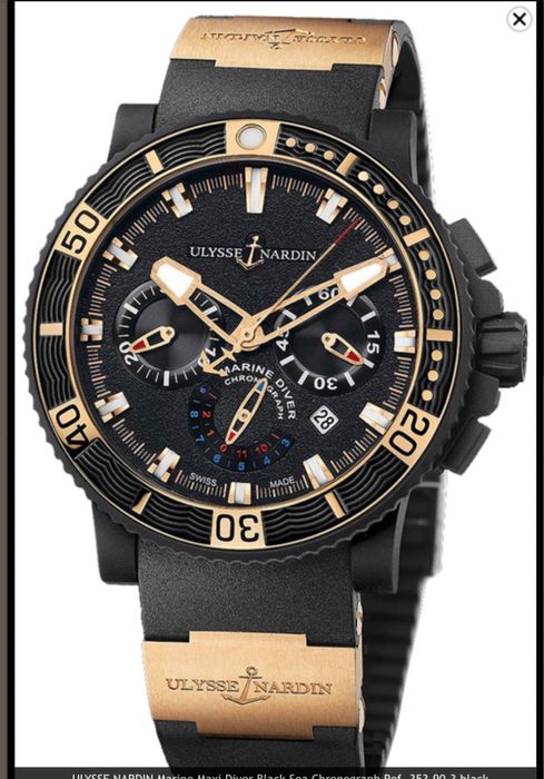 Ulysse Nardin Marine Maxi Diver Black Sea Chronograph