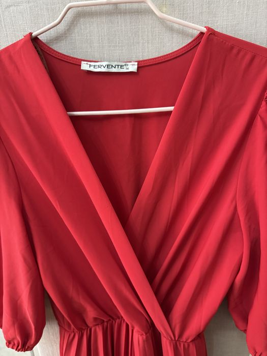 Вечернее платье на запах