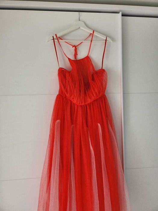 Rochie ASOS,  NOUĂ, de vară, de petrecere,  elegantă culoarea somon