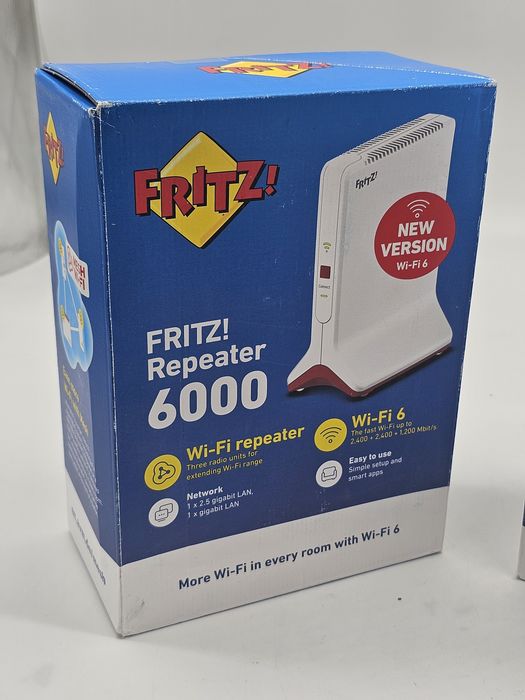 Router portabil AVM FRITZ!Repeater 6000 si  AVM FRITZ!Powerline 1260 WLAN
