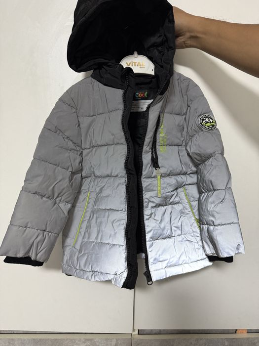 Детская Куртка зима , светиться