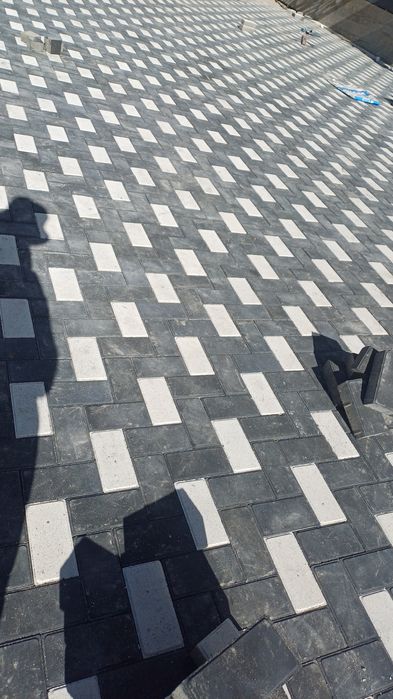 Укладка брусчатки