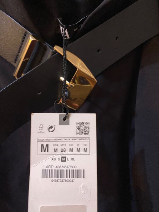 Брюки ZARA с ремнем