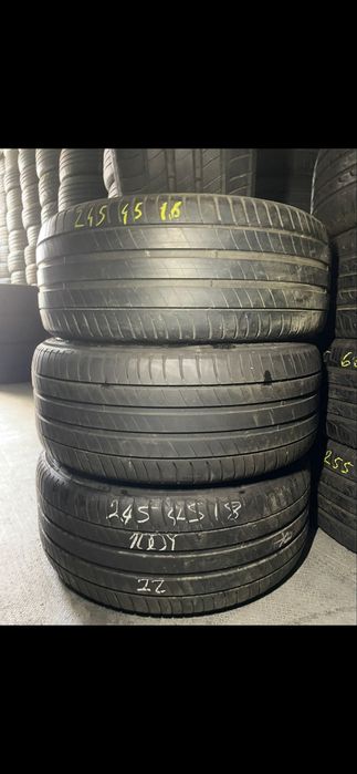 245 45 18 Michelin 2 rumflat 2 normale