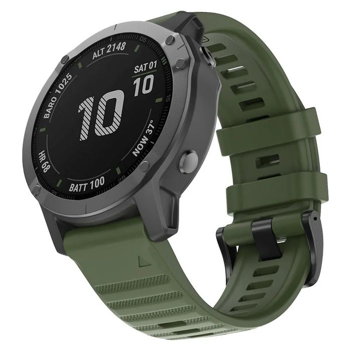 Силиконова Каишка за Garmin Fenix 5 | 6X | 6 | 7X Pro Solar