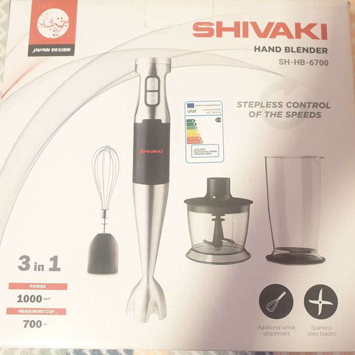 Блендер погружной Shivaki HB 6700