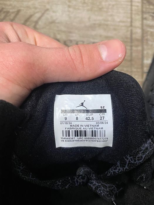 Air Jordan 3 Black Cat