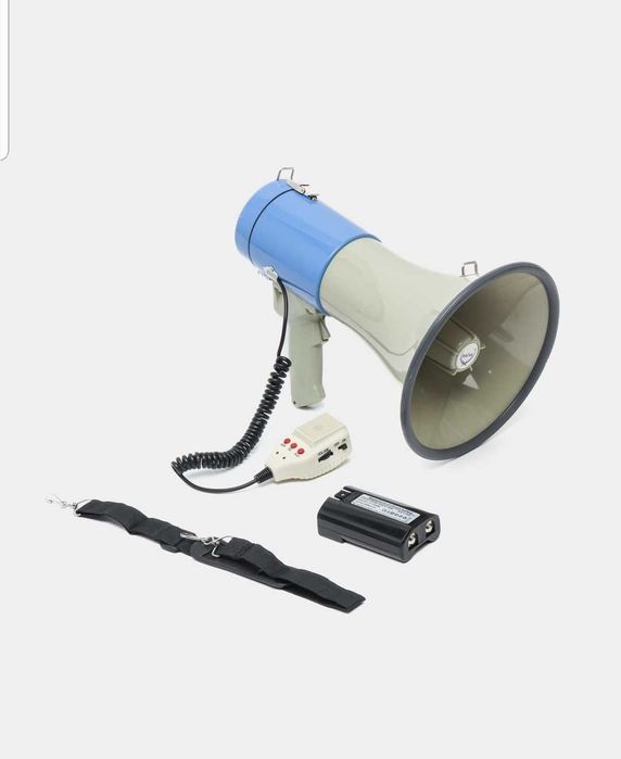 Оригинал Громкоговорител рупор  мегафон карнай микрафон