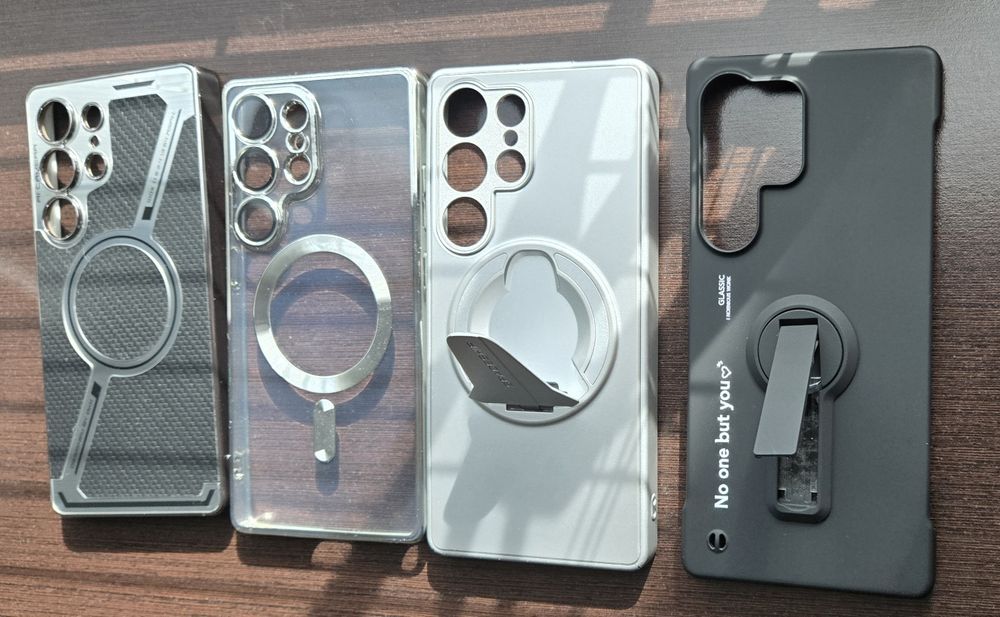 3 кейса и 1 гръб за Samsung S25 Ultra