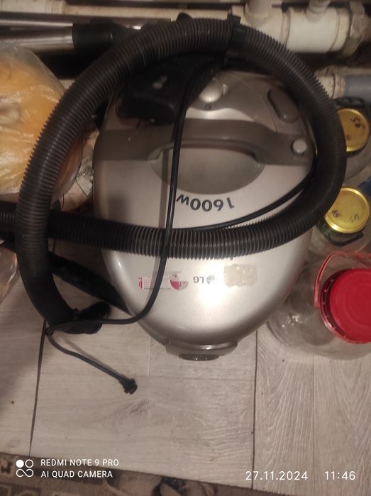 Моющий пылесос lg hippo 1600w