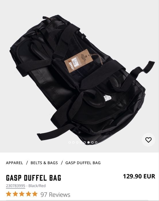GASP - Duffel Bag - Фитнес сак
